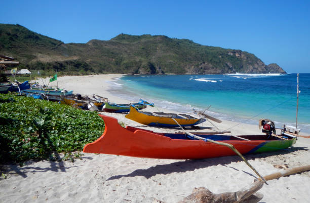 istock Mawan Beach on Lombok Island, Indonesia 1574267790