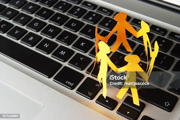 Online Community Stock Photo - Download Image Now - Attached, Business, Business Person