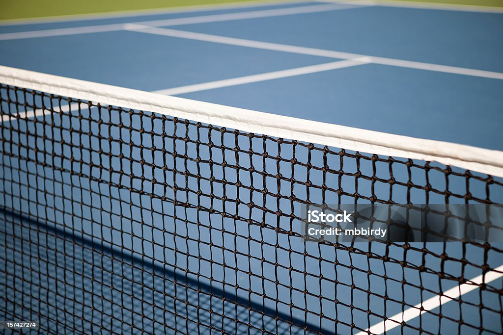 Campo da tennis rigido - Foto stock royalty-free di Tennis