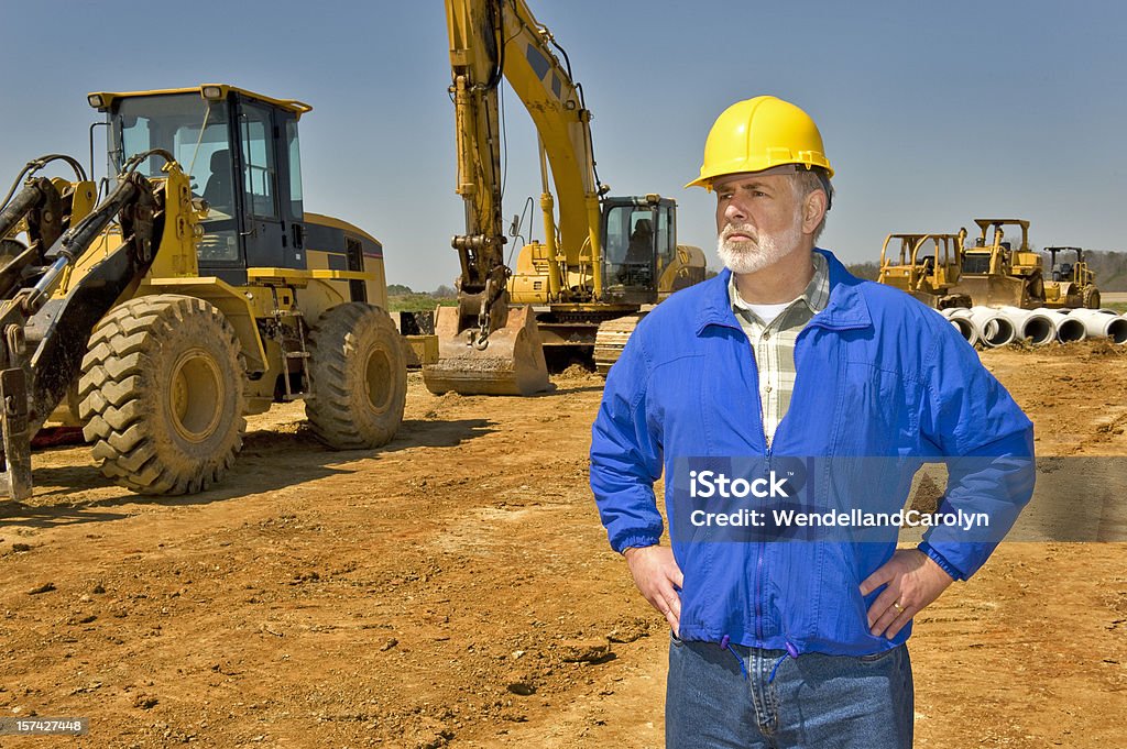 Travailleur de la Construction et de l'équipement - Photo de Adulte libre de droits