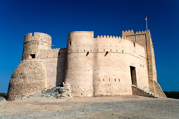 Arabian Fortress United Arab Emirates  fujairah stock pictures, royalty-free photos & images