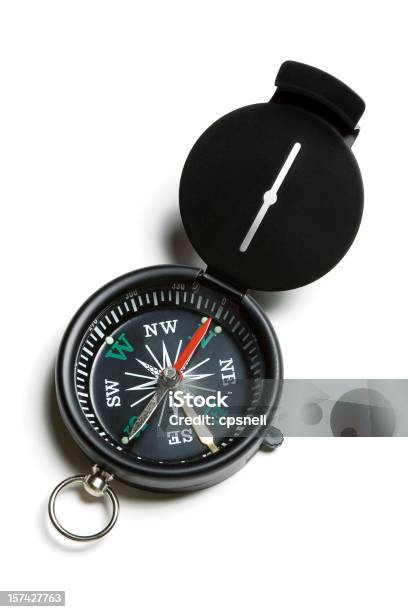 Compass - Fotografie stock e altre immagini di Attrezzatura - Attrezzatura, Bussola magnetica, Cercare