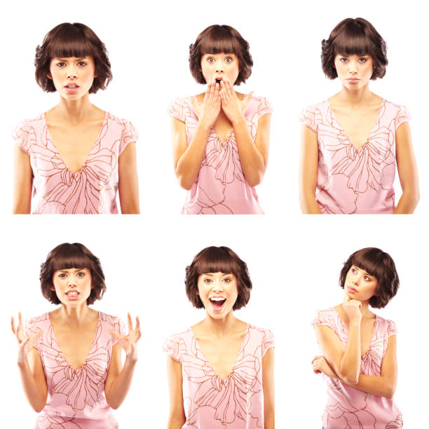 istock Collage of many expressions 157427880