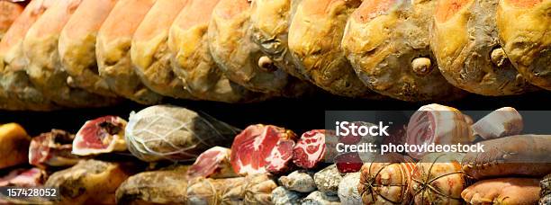 Italian Cured Meats Stock Photo - Download Image Now - Appetizer, Buffet, Color Image