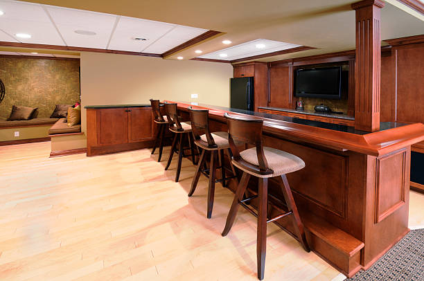istock Home Bar With Granite Counter Top 157428054