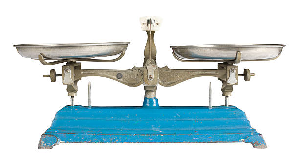 Antique weighing scales with clipping path. Antique weighing scales with clipping path. weight scale photos stock pictures, royalty-free photos & images