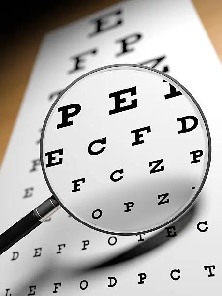 Photo of Eye Testing Chart