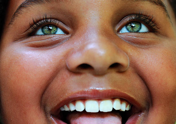 Happy Child  green eyes photos stock pictures, royalty-free photos & images