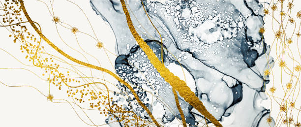 istock GOLDEN SKY. Luxury ART. North gold- MARBLE. 1574286214