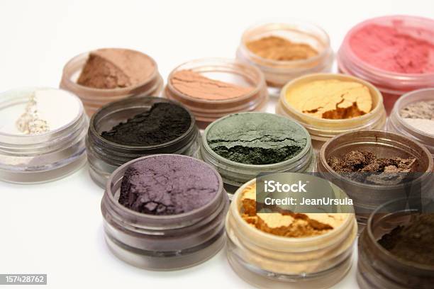 Mineral Eyeshadows Stockfoto und mehr Bilder von Behälter - Behälter, Beige, Braun