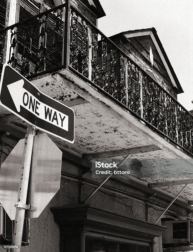 Barrio francés detalle nº 3 - Foto de stock de Bourbon Street - Nueva Orleans libre de derechos