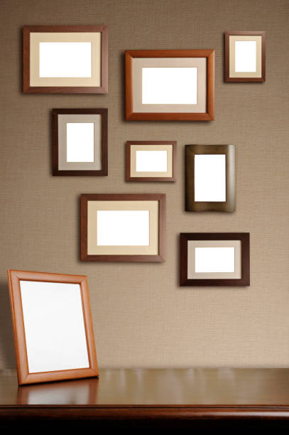 Frames collection isolated on white