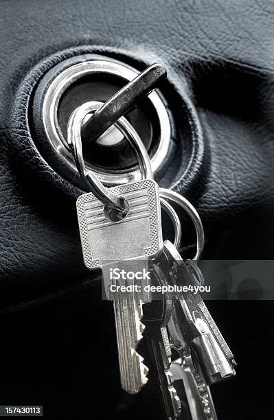 Ключ Замка Зажигания На Зажигание Lock — стоковые фотографии и другие картинки Зажигание - Зажигание, Ключ, Автомобиль
