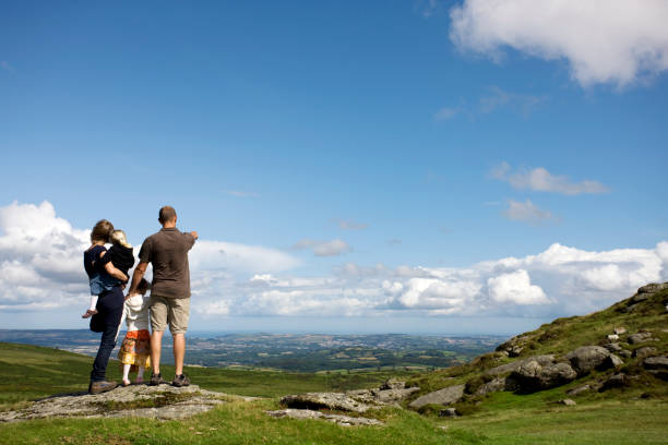 istock Family in moorland 157430121