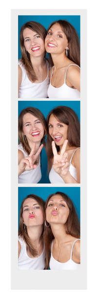 istock Friends In A Photo Booth 157430624