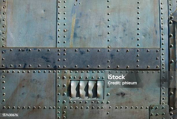 Aircraft Siding With Rivets Stock Photo - Download Image Now - Aerospace Industry, Air Vehicle, Airplane