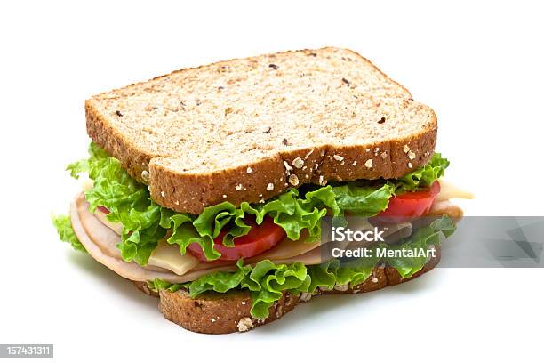 터키 샌드위치 샌드위치-음식에 대한 스톡 사진 및 기타 이미지 - 샌드위치-음식, 컷아웃, 흰색 배경