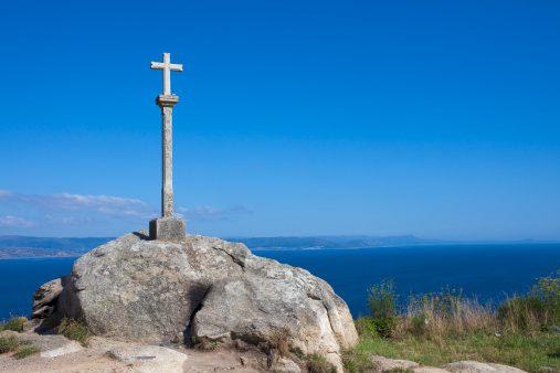 Cruz de la Costa da Morte in Finisterre, Galicia, Spain