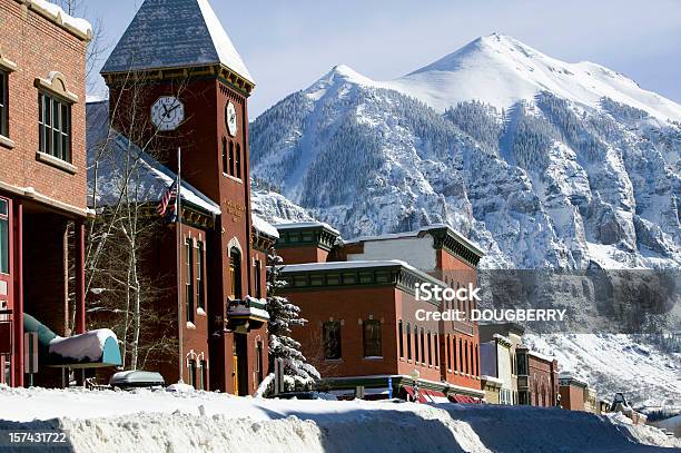 Telluride Colorado - Fotografias de stock e mais imagens de Montanha - Montanha, Colorado, Telluride