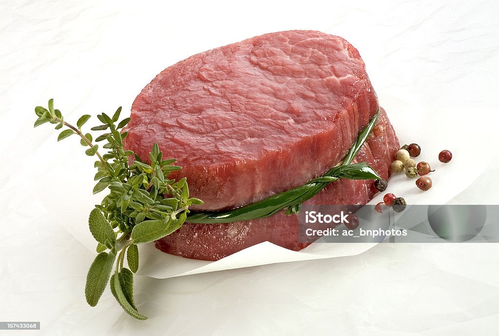 Steak de filet cru - Photo de Aliment cru libre de droits