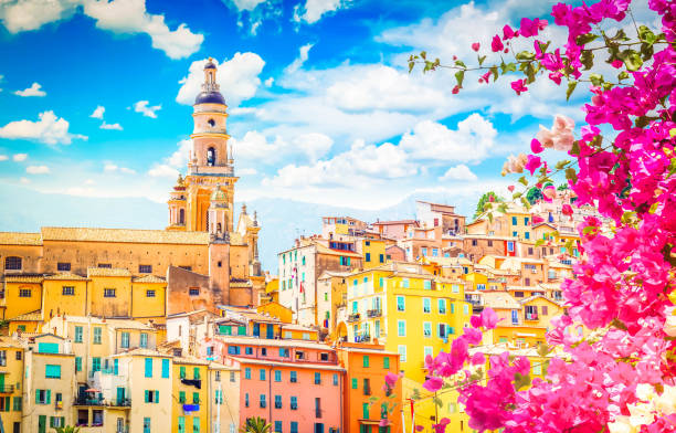 istock Menton town, France 1574331415
