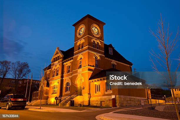 Kenora Ontario Canada Town Hall Stock Photo - Download Image Now - Ontario - Canada, Canada, Kenora