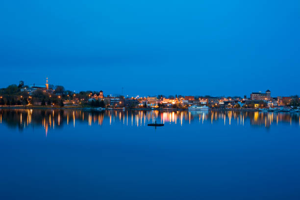 kenora, ontario, canadá - kenora fotografías e imágenes de stock