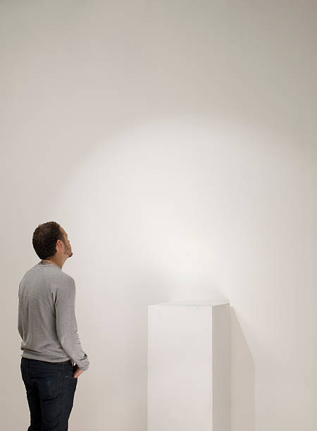 empty gallery plinth  people sculpture stock pictures, royalty-free photos & images