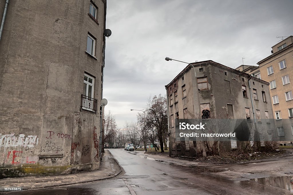 Old Tenement - Lizenzfrei Zurückgelassen Stock-Foto