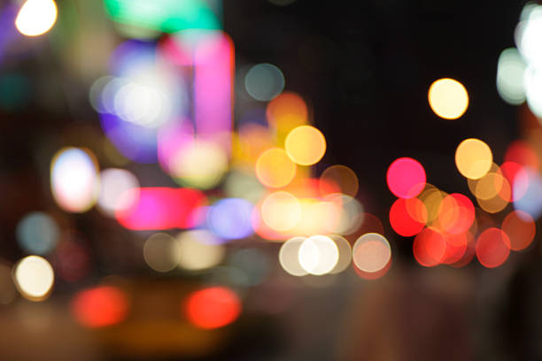 istock defocused light dots - new york city at night 157434847