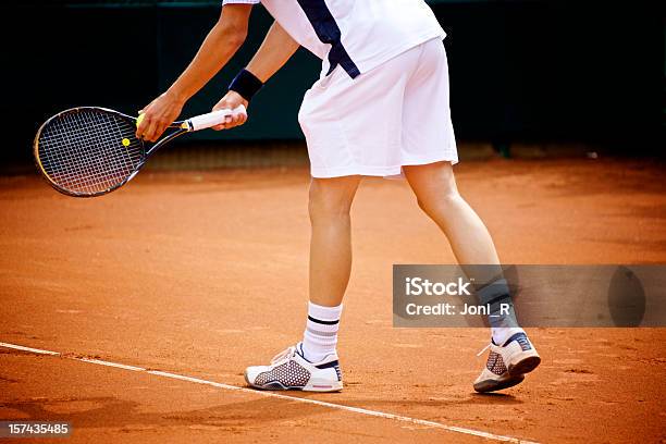 Campo Da Tennis - Fotografie stock e altre immagini di Ambientazione esterna - Ambientazione esterna, Arto - Parte del corpo, Arto umano