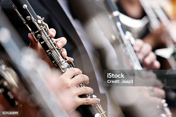 Closeup Of Clarinet Played In Orchestra With Shallow Dof Stock Photo - Download Image Now