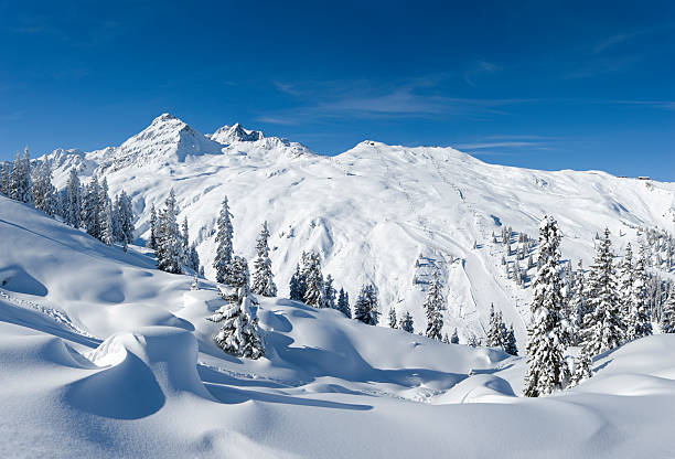 austríaco alpes (tamaño de imagen xxxl - berglandschaft fotografías e imágenes de stock