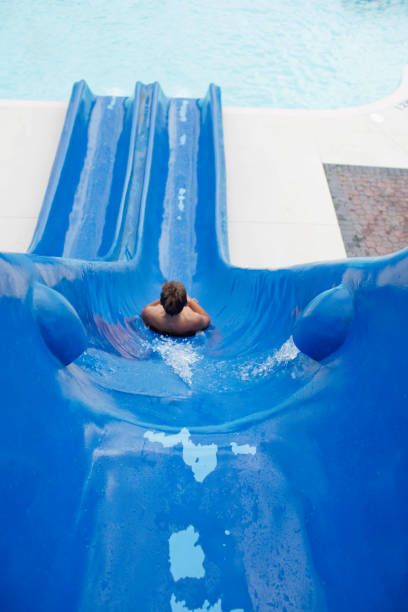 istock Teenager Water Slide 157436161