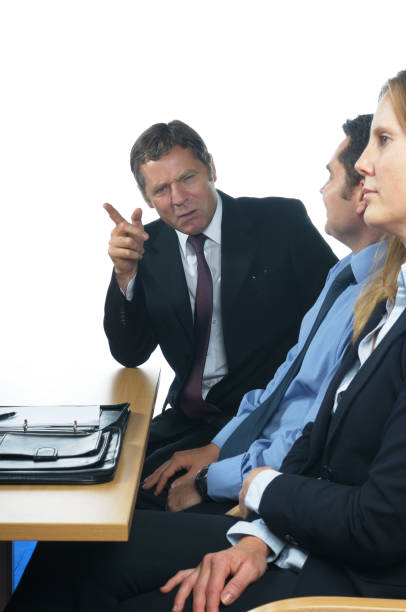 istock Older Business Man Imparting Wisdom 157436252