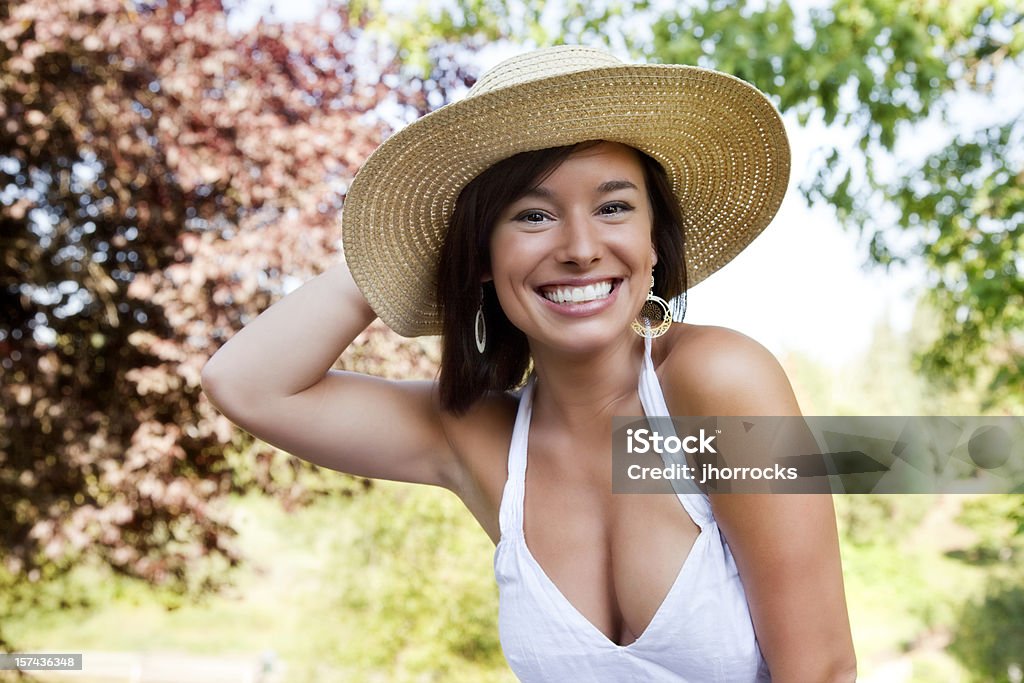 Retrato de belleza de verano - Foto de stock de Mujeres libre de derechos