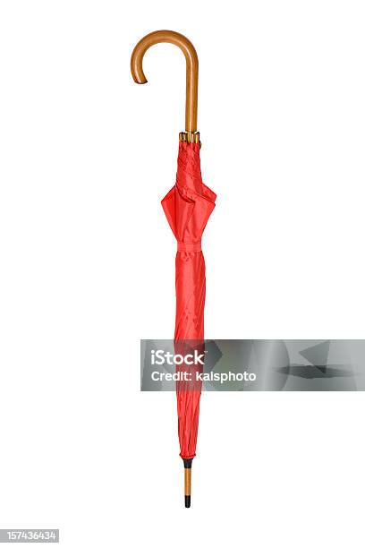 Foto de Guardachuva Vermelho e mais fotos de stock de Vermelho - Vermelho, Figura para recortar, Fotografia - Imagem