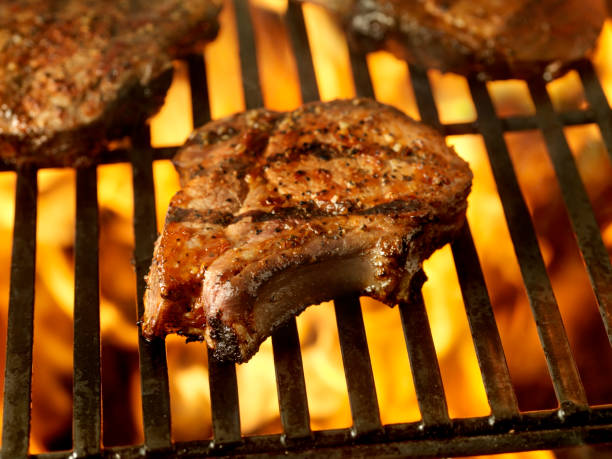 istock BBQ Pork Loin Centre Cut Chop 3 157436546