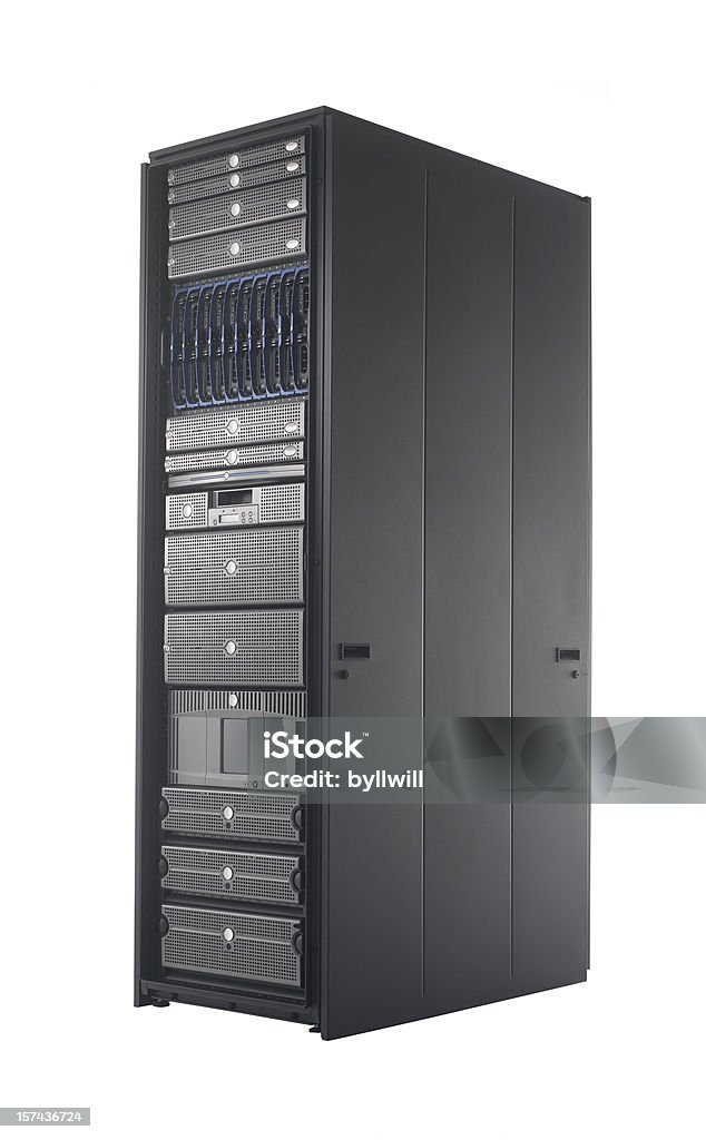 Server Rack - Foto stock royalty-free di Composizione verticale