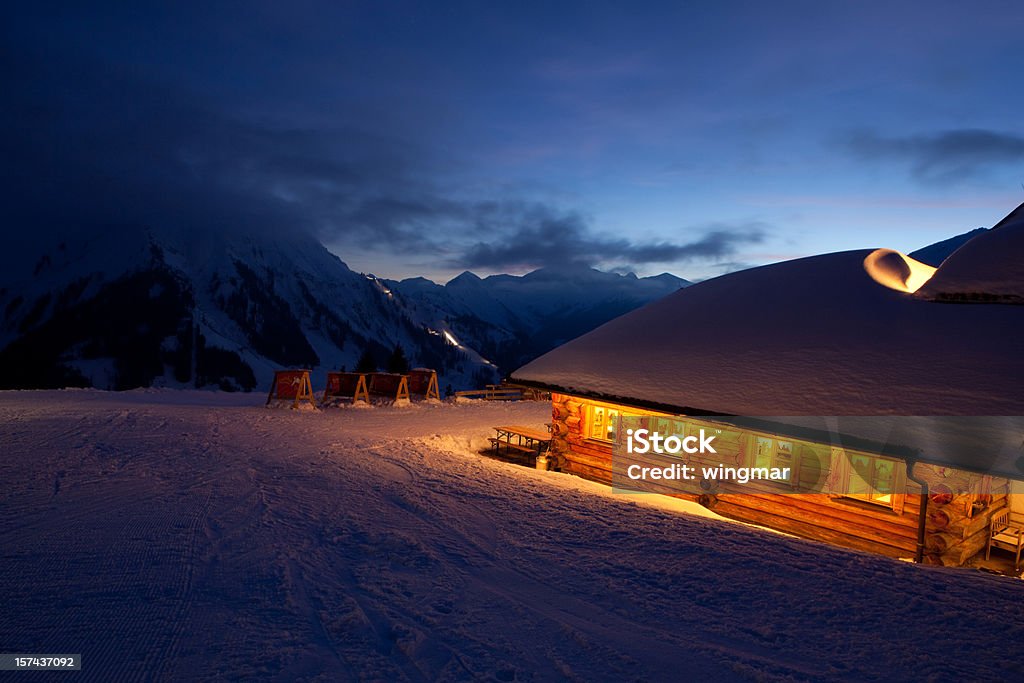 Tiroler winter hut - Lizenzfrei Bundesland Tirol Stock-Foto
