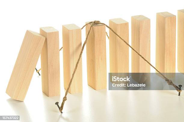 Insurance Stock Photo - Download Image Now - Risk Management, Domino, Business
