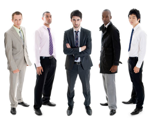 istock Businessmen Isolated on white background 157438132