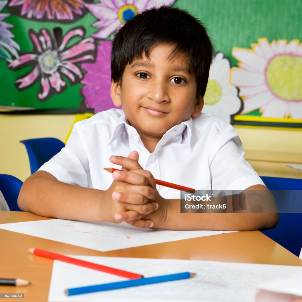 primary school: Musterschüler - Lizenzfrei Indischer Abstammung Stock-Foto