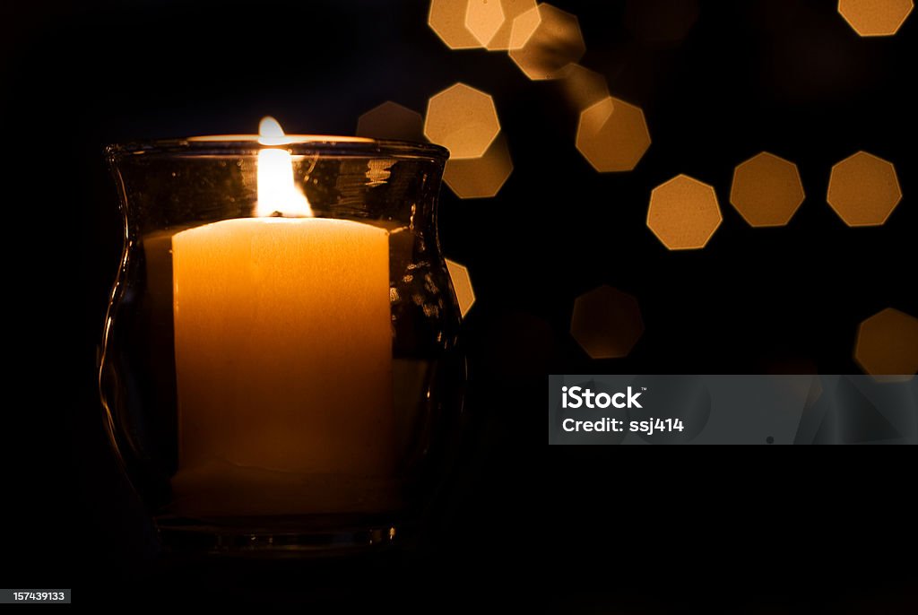 Illuminate  Candle Stock Photo