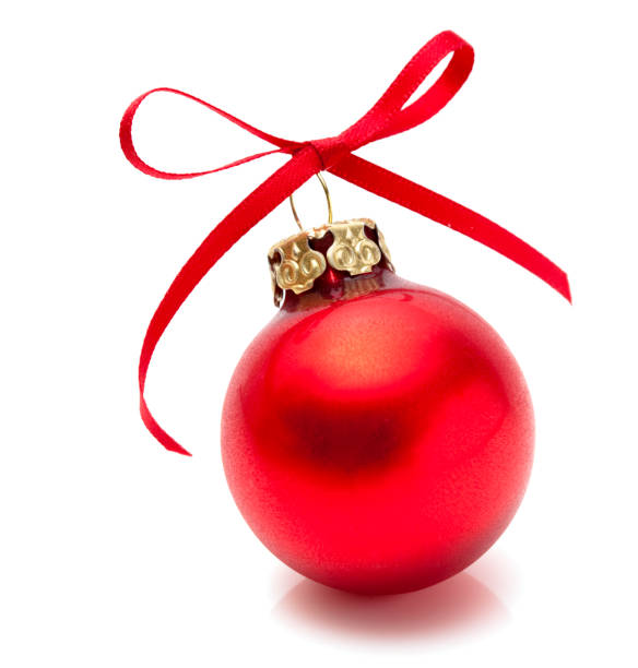 istock Pretty Red Christmas Ornament 157439158