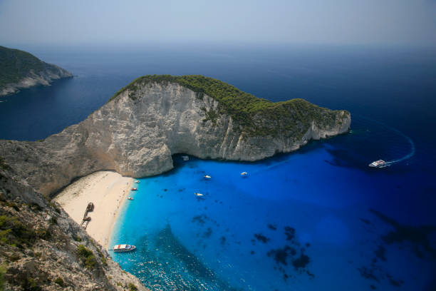 istock Navagio beach on Zakynthos island 157439333