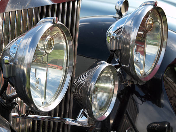 istock Headlights on Vintage Vehicle 157439372