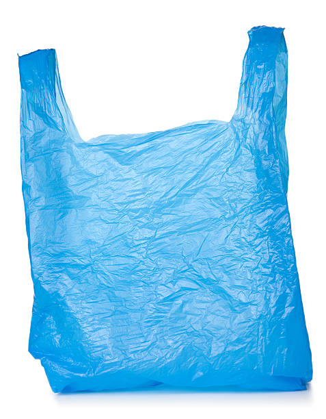 utilisé sac en plastique - sac en plastique photos et images de collection