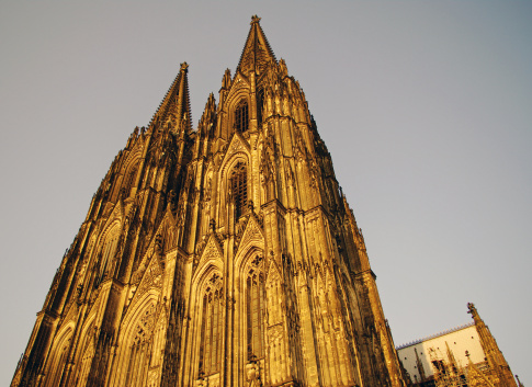 The famous Cologne Cathedral (Kölner Dom), the seat of the Roman Catholic Archbishop of Cologne, 157 meters tall, 144.5 meters long, 86.5 meters wide, over 750 years old.