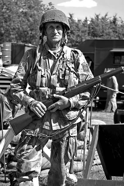 istock WW2 Airborne Soldier. 157439626